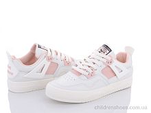 Кроссовки G7(2529) white-pink Violeta / p. 35-40 / 6пар
