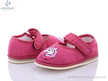 Тапки Глазки розовый единорог Acorus / p. 20-27 / 10пар