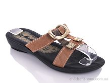 Шлепки K26-1512 bro (26-30) DeMur / p. 26-30 / 6пар