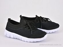Кроссовки 33-12 black Violeta / p. 36-41 / 8пар