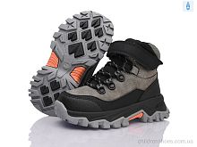 Ботинки HB759-2 grey-black Clibee-ShoSho / p. 26-31 / 6пар