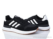 Кроссовки HD15(182-35) black-white Violeta / p. 40-44 / 8пар