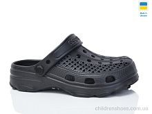 Кроксы SV21 підліт. чорний Lot Shoes / p. 36-41 / 6пар