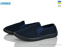Слипоны B&R 042 синій Lvovbaza / p. 40-45 / 8пар