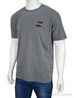 Футболка 3188-25 grey Мир / p. 3XL-6XL / 4пар