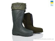 Сапоги из пены N135-1 зелений Lot Shoes / p. 42-45 / 6пар