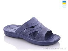 Шлепки Прогресс дет.302 синий Progress / p. 26-34 / 8пар