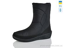 Дутики 105 чорний Selena / p. 37-41 / 8пар