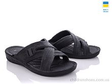 Шлепки П11 чорний Favorit / p. 40-45 / 8пар