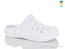 Кроксы DS62 білий DeMur / p. 36-41 / 8пар