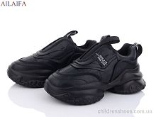 Кроссовки 8117 black Ailaifa / p. 36-41 / 6пар
