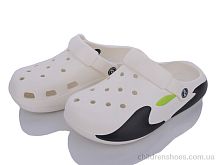 Кроксы F777-6 white Lion-Lu / p. 36-41 / 6пар