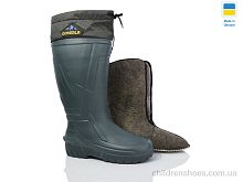 Сапоги N801 говерла зелений Lot Shoes / p. 41-46 / 6пар Сапоги N801 говерла зелений Lot Shoes / p. 41-46 / 6пар