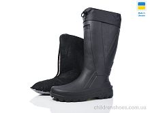 Сапоги из пены EA09 чорний M&L  Alex13 / p. 41-46 / 6пар