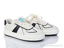 Кроссовки G40(Z1889) beige-black Violeta / p. 32-37 / 5пар
