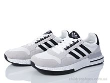 Кроссовки HD15(182-35) white-black Violeta / p. 40-44 / 8пар