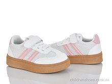 Кроссовки RL604-2 white-pink KIMBOO / p. 26-31 / 12пар