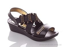 Шлепки K26-KB Madona black (24-29) DeMur / p. 24-29 / 6пар