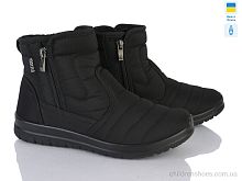 Дутики 5202 чорний Paolla / p. 37-42 / 6пар