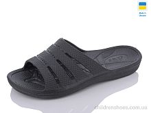 Шлепки П41 чорний Inblue / p. 40-45 / 6пар