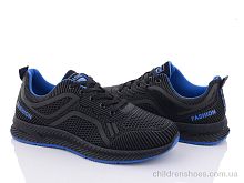 Кроссовки 197-142 black-blue Violeta / p. 40-45 / 8пар