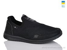 Кроссовки 3920 чорний Lot Shoes / p. 41-45 / 6пар