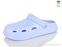 Кроксы Сабо 8 блакитний Inblue / p. 36-41 / 6пар