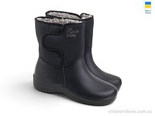 Сапоги из пены D-339 A чорний Rai shoes / p. 37-41 / 6пар