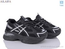 Кроссовки MBR005 black Ailaifa / p. 36-41 / 8пар