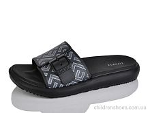 Шлепки A3 чорний Slippers / p. 36-40 / 6пар