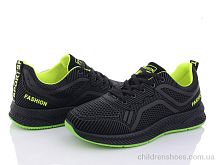Кроссовки 197-142 black-green Violeta / p. 40-45 / 8пар