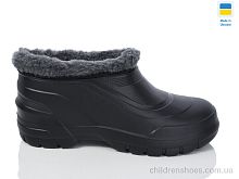 Галоши N116 чорний Inblue / p. 40-45 / 6пар