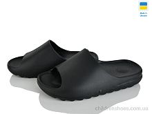 Шлепки ПЖ44 чорний Rai shoes / p. 37-40 / 4пар