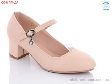 Туфли KU7053-27 beige QQ shoes / p. 36-41 / 6пар