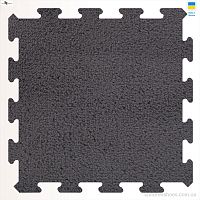 Ковры Килимок пазл товщина 2 см (31x31см) 001-12 d.grey NOVA VIDNOVA / p. One size / 12пар