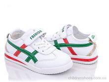Кроссовки Y67-A02 white-green Violeta / p. 26-31 / 6пар