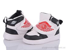 Кроссовки KJ06 black-white Style-baby-Clibee / p. 25-30 / 8пар