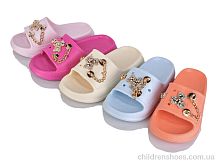 Шлепки 356-18 mix M&L  Alex13 / p. 30-35 / 12пар