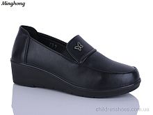 Туфли 799 black Minghong / p. 37-42 / 6пар