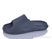 Шлепки П38 графіт Inblue / p. 40-45 / 8пар