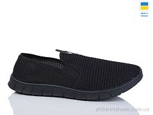 Слипоны 4200 чорний Lot Shoes / p. 41-45 / 6пар
