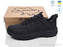 Кроссовки TG024463 black термо Restime / p. 46-49 / 6пар