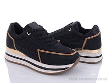 Кроссовки 20-1015-3 black Violeta / p. 36-41 / 8пар