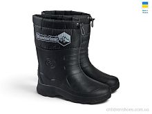 Сапоги из пены Рибак C-22А чорний-чорний Rai shoes / p. 42-45 / 6пар