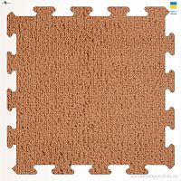Ковры Килимок пазл товщина 2 см (31x31см) 001-7 brown NOVA VIDNOVA / p. One size / 12пар