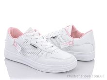 Кроссовки 176-3 white-pink Violeta / p. 36-40 / 8пар