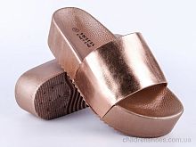 Шлепки 8-296 champagne Violeta / p. 36-40 / 8пар