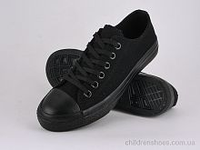 Кеды 888-2 all black Violeta / p. 36-41 / 8пар