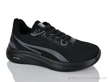 Кроссовки 45-404 black Violeta / p. 41-45 / 8пар
