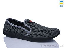 Слипоны 6-144 сірий DeMur / p. 40-45 / 10пар